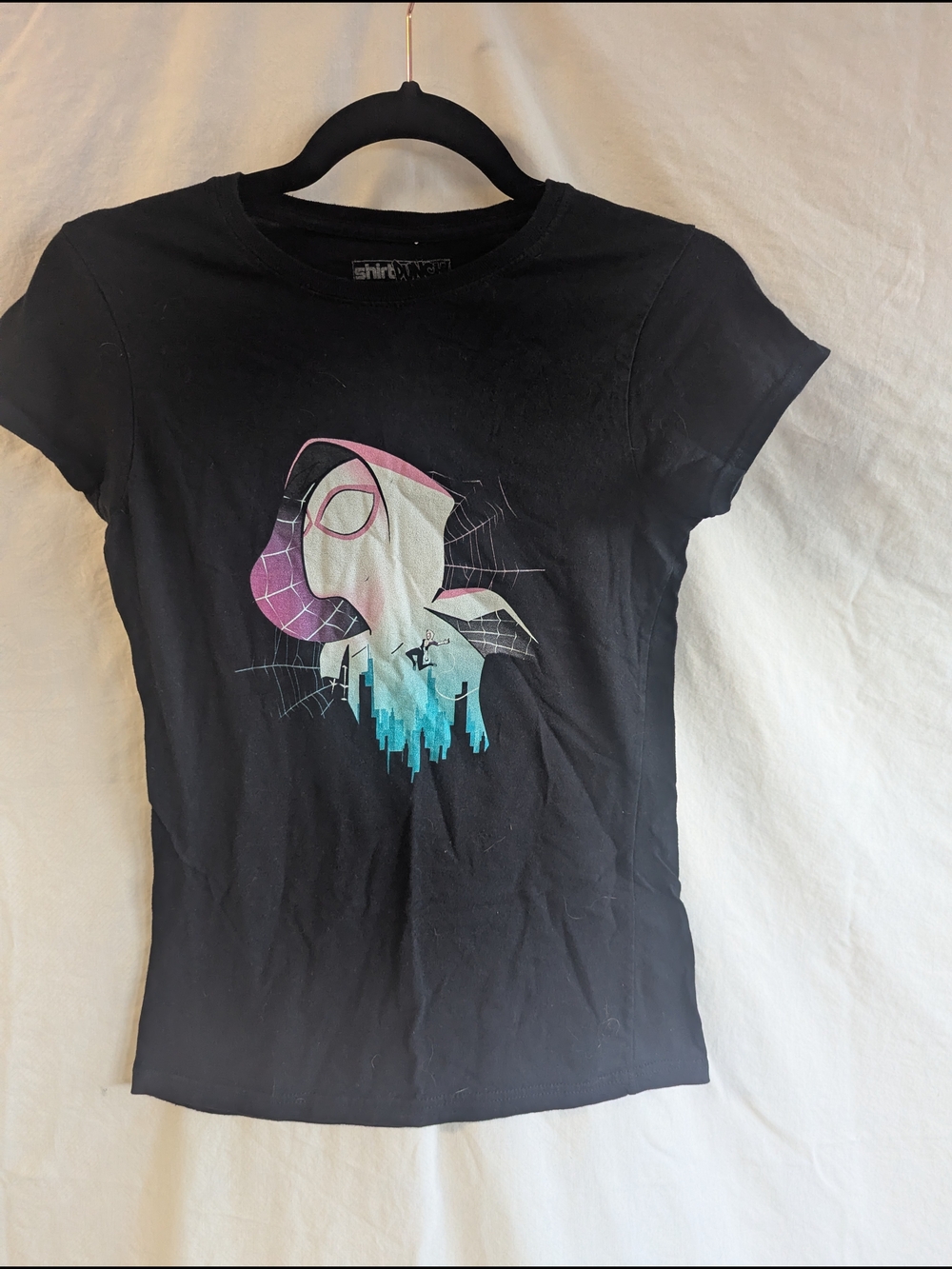 🌈Spider-Gwen Graphic Tee - Black